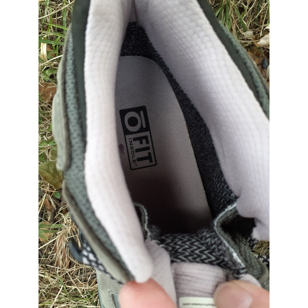 EUC Oboz Hiking Boots Sawtooth X Mid Waterproof Women’s 9.5W Gray Cushion - Picture 11 of 15
